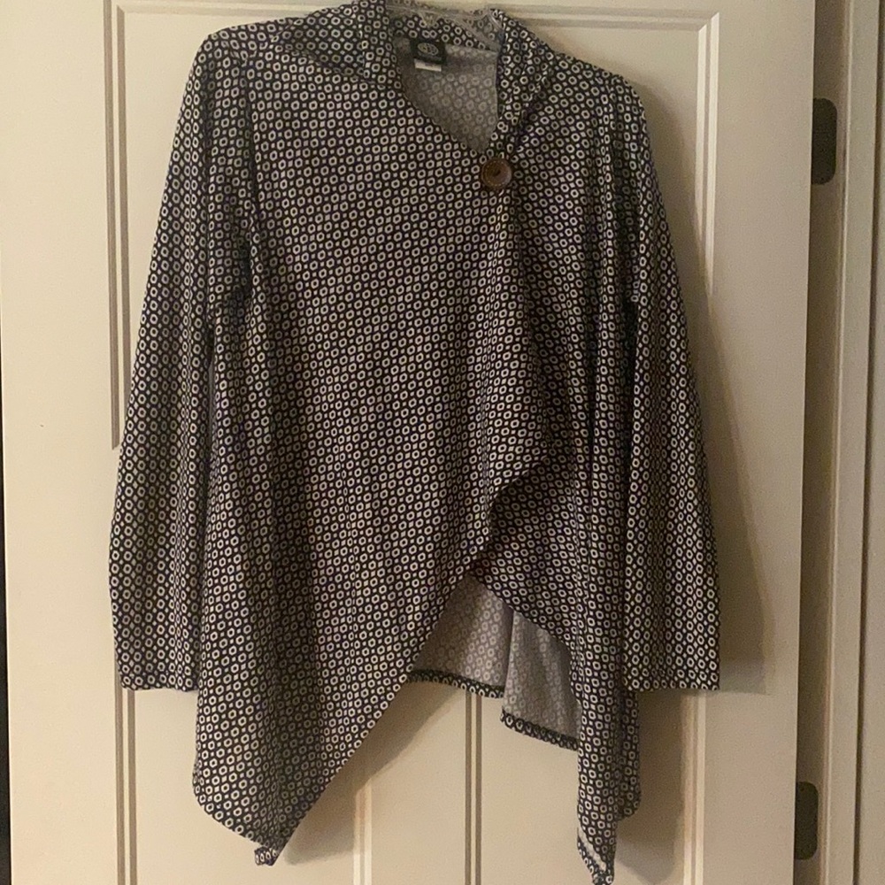 Black and white cardigan